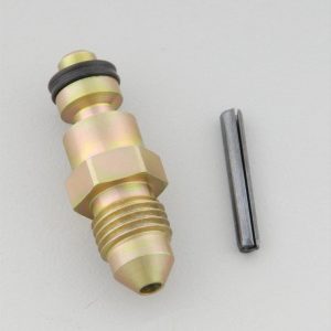 Mcleod Clutch Hose Adapter, AN-4 Male Fitting End a/ Roll Pin Fitting End B, Steel, Straight, Single – 139026