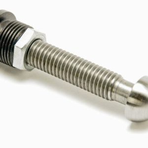 Mcleod Ball Joint Stud, Adjustable, 3.2 Inch Overall Length, 2.9 Inch Thread Length, Black Oxide, Steel – 16909