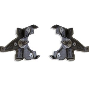 MaxTrac Suspension Spindle, 2 Inch Drop, Steel, Raw, Set of 2 – 100520H