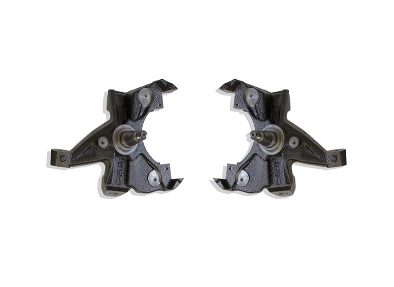 MaxTrac Suspension Spindle, 2 Inch Drop, Steel, Raw, Set of 2 – 100520H