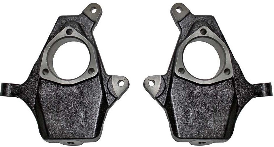 MaxTrac Suspension Spindle, 2 Inch Drop, Steel, Set of 2 – 100920