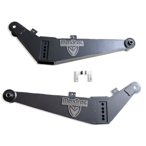 MaxTrac Suspension Control Arm, Boxed, Non Adjustable, Black, Steel, With Rubber Bushings, Set of 2 – 200804