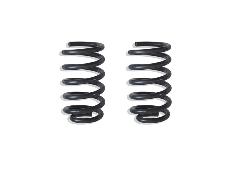 MaxTrac Suspension Coil Spring, 1 Inch Drop, Powder Coated, Grey, Set of 2 – 251310-8
