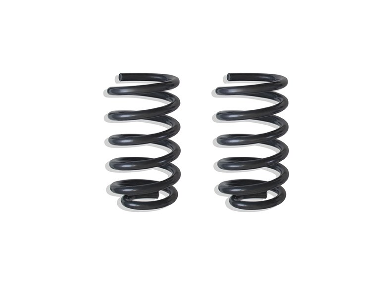MaxTrac Suspension Coil Spring, 1 Inch Drop, Powder Coated, Grey, Set of 2 – 251510-8