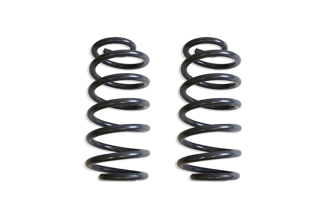 MaxTrac Suspension Coil Spring, 2 Inch Drop, Powder Coated, Grey, Set of 2 – 271220