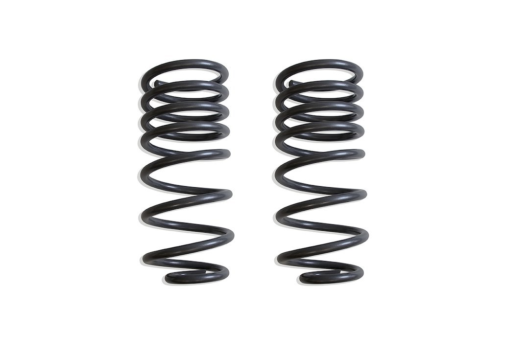 MaxTrac Suspension Coil Spring, 2 Inch Drop, Powder Coated, Black, Set of 2 – 272720