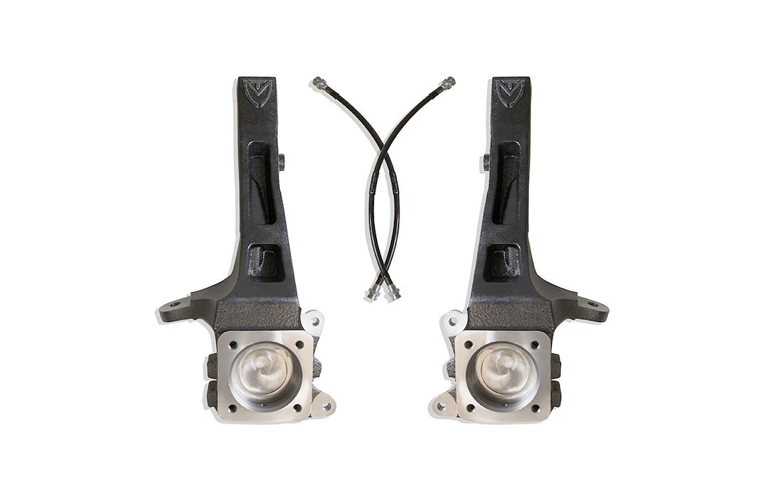 MaxTrac Suspension Spindle, 4 Inch Lift, Steel, With 2 Knuckles and Brake Line Extensions – 706440