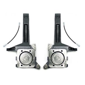 MaxTrac Suspension Spindle, 3-1/2 Inch Lift, Steel, With 2 Knuckles and Brake Line Extensions – 706735