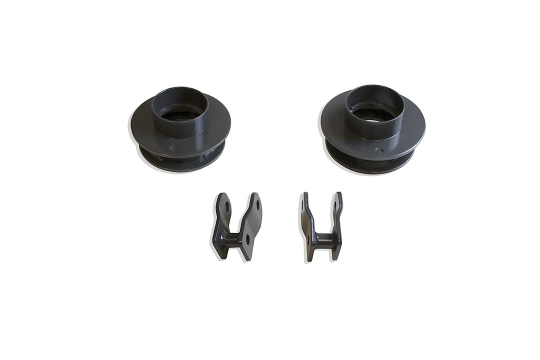 MaxTrac Suspension Leveling Kit Suspension, 2 Inch Lift, Coil Spring Spacers, With Spacers/ Shock Extensions – 832820