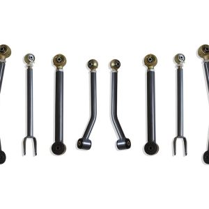 MaxTrac Suspension Control Arm, For 0 to 3 Inch Lift, Tubular, Gray, Set of 8 – 859800-8