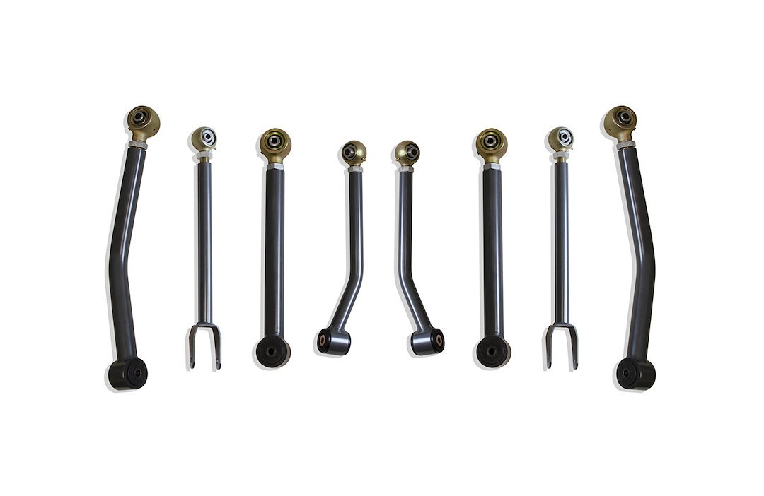 MaxTrac Suspension Control Arm, For 0 to 3 Inch Lift, Tubular, Gray, Set of 8 – 859800-8