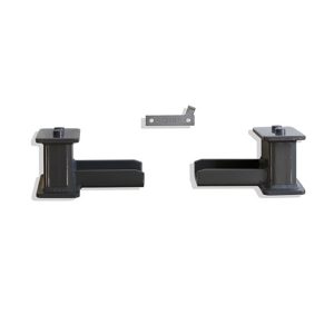 MaxTrac Suspension Lift Kit Suspension, 2-1/2 Inch Front Lift, 4 Inch Rear Lift, With Rear Shock Absorbers IN Kit, Black Components – 903141