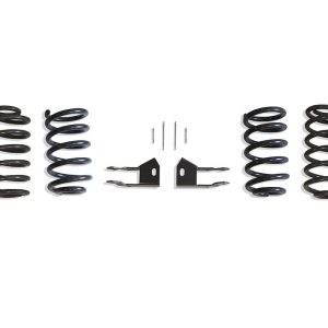 MaxTrac Suspension Lowering Kit, 2 Inch Front/ 3 Inch Rear Drop, Black Components, Without Shock Absorbers IN Kit – K331623XLA