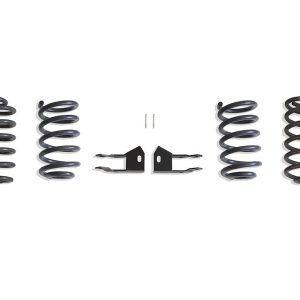 MaxTrac Suspension Lowering Kit, 2 Inch Front/ 4 Inch Rear Drop, Black Components, Without Shock Absorbers IN Kit – K331624XL