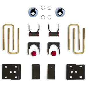 MaxTrac Suspension Lowering Kit, 2 Inch Front Drop/ 5 Inch Rear Drop, Black Components, With Front and Rear Shock Absorbers IN Kit – K333225S