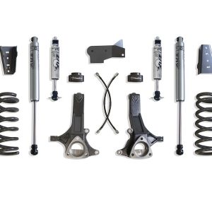 MaxTrac Suspension Lift Kit Suspension, Maxpro, 7 Inch Front Lift, 4 Inch Rear Lift, With Front and Rear Fox Shock Absorbers IN Kit – K882470F