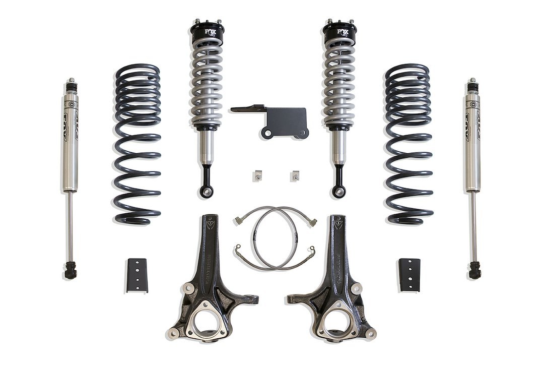 MaxTrac Suspension Lift Kit Suspension, 7 Inch Front Lift, 4 Inch Rear Lift – K882774FC