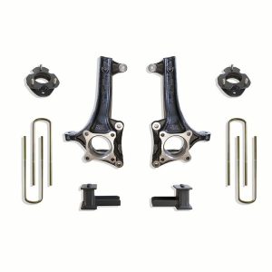 MaxTrac Suspension Lift Kit Suspension, 6-1/2 Inch Front Lift, 3 Inch Rear Lift, With Rear Shock Absorbers IN Kit – K884164