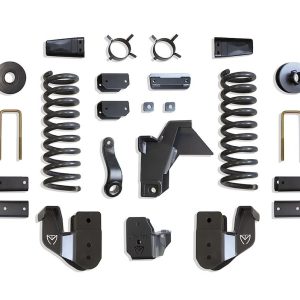 MaxTrac Suspension Lift Kit Suspension, 4 Inch Front Lift, 1 Inch Rear Lift, With Front and Rear Fox Shock Absorbers IN Kit – K947441F