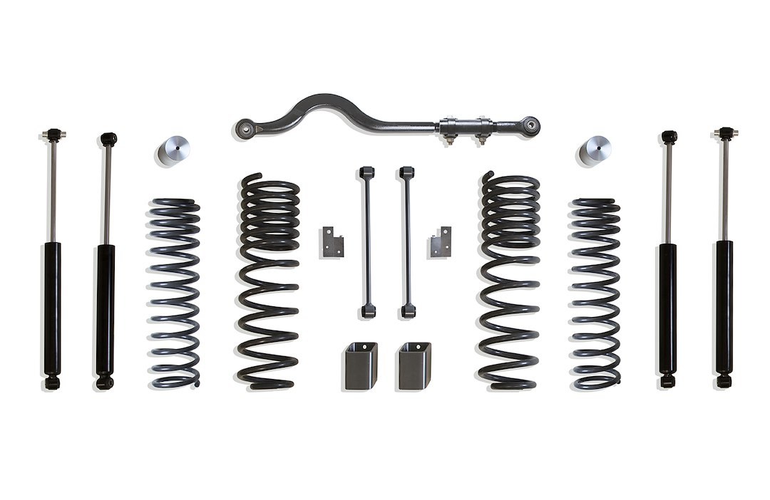 MaxTrac Suspension Lift Kit Suspension, 4-1/2 Inch Front Lift, 4-1/2 Inch Rear Lift, With Front and Rear Shock Absorbers IN Kit – K949942S