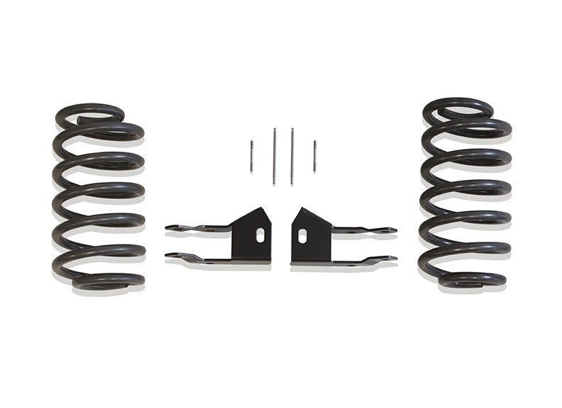 MaxTrac Suspension Lowering Kit, 2 Inch Front/ 3 Inch Rear Drop, Black Components, Without Shock Absorbers IN Kit – KC331623A