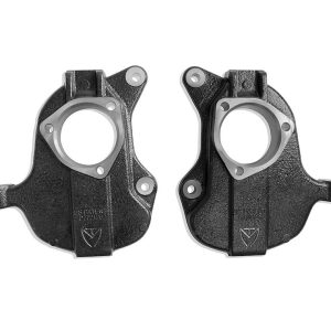 MaxTrac Suspension Lowering Kit, 2 Inch Front/ 4 Inch Rear Drop, Black Components, Without Shock Absorbers IN Kit – KC331624A