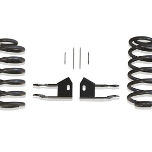 MaxTrac Suspension Lowering Kit, 2 Inch Front/ 4 Inch Rear Drop, Black Components, Without Shock Absorbers IN Kit – KC331624A
