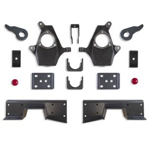 MaxTrac Suspension Lowering Kit, 4 Inch Front/ 6 Inch Rear Drop, Black Components, With Rear Shock Absorbers IN Kit – KS330946T