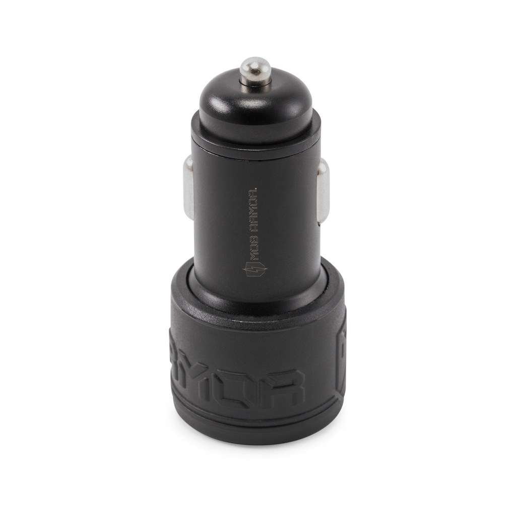 Mob Armor USB Outlet, Voltage Series, Vehicle Use, Wired, Cigarette Lighter Plug-IN – ACC-USB-QCPD
