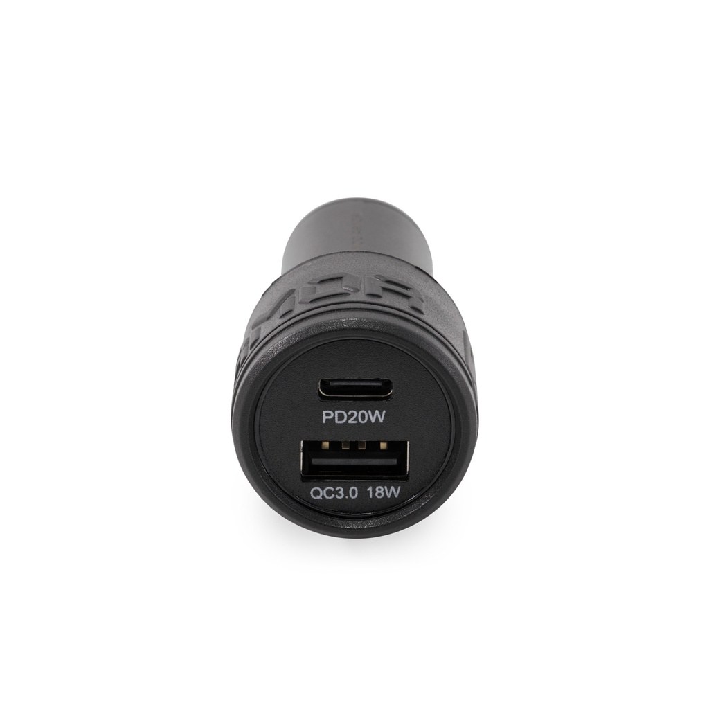 Mob Armor USB Outlet, Voltage Series, Vehicle Use, Wired, Cigarette Lighter Plug-IN – ACC-USB-QCPD