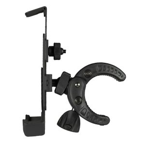 Mob Armor Cell Phone Mount, Switch Claw, Fits Devices 2.4 Inch Wide to 3.4 Inch Wide X 4.4 Inch Long to 7.2 Inch Long X 0.6 Inch Deep – MOBC2-BLK-LG
