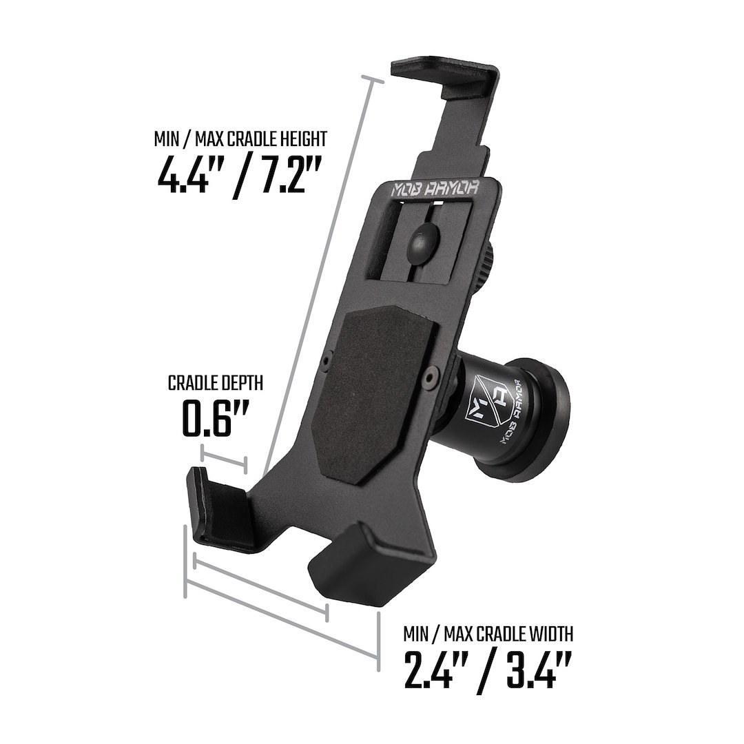 Mob Armor Cell Phone Mount, Switch Magnetic – MOBM2-BLK-LG