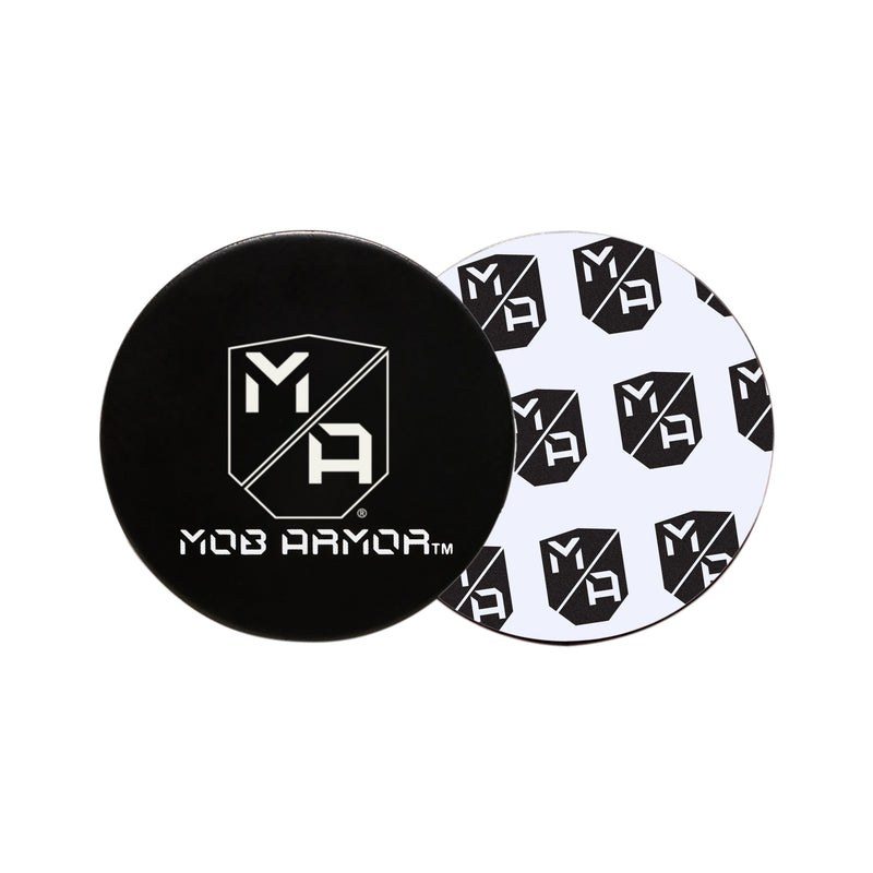 Mob Armor Cell Phone Mount Plate, Replacement Plates for Mob Armor Magnetic Mounts, Black, Metal – MOB-MD