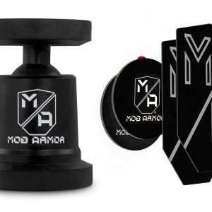 Mob Armor Cell Phone Mount, Mobnetic Maxx, Magnetic Adjustable Up to 25 Degrees Tilt and 360 Degrees Rotating – MOBN-MX-BLK