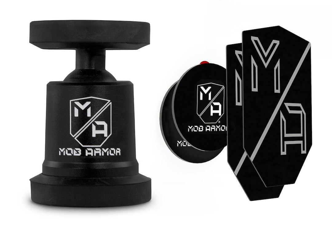 Mob Armor Cell Phone Mount, Mobnetic Maxx, Magnetic Adjustable Up to 25 Degrees Tilt and 360 Degrees Rotating – MOBN-MX-BLK
