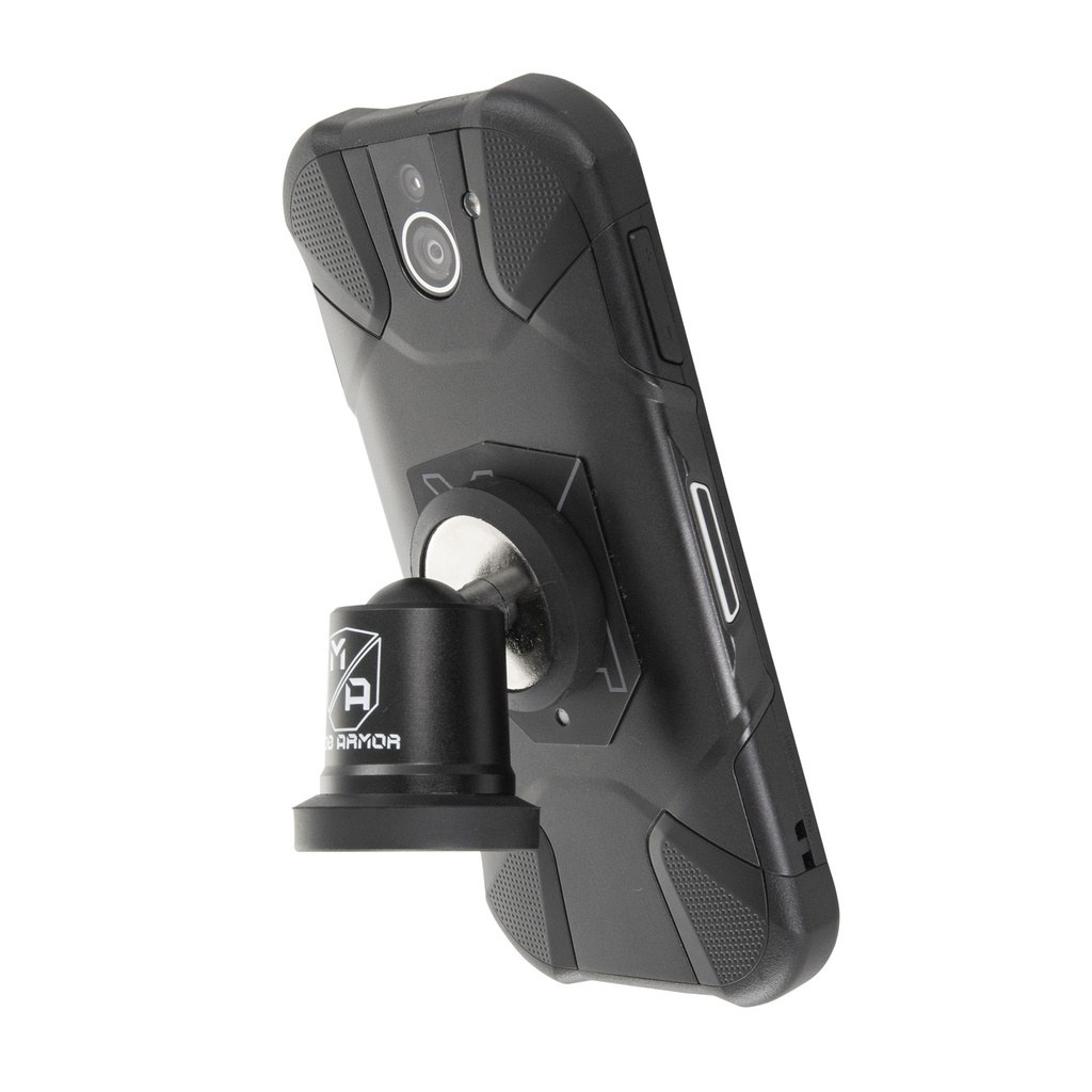 Mob Armor Cell Phone Mount, Mobnetic Maxx, Magnetic Adjustable Up to 25 Degrees Tilt and 360 Degrees Rotating – MOBN-MX-BLK