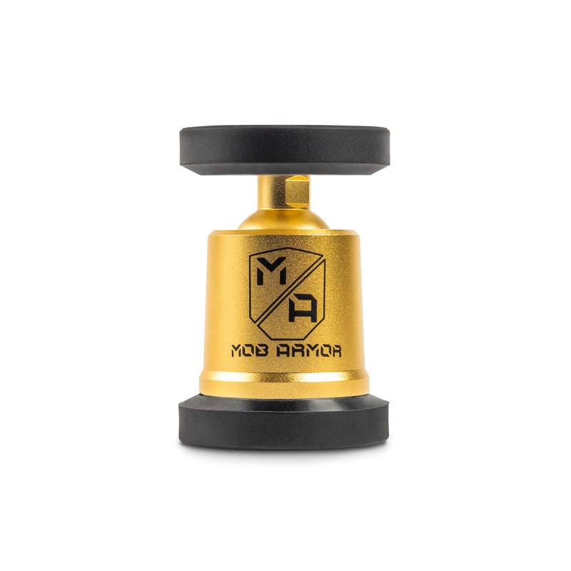Mob Armor Cell Phone Mount, Mobnetic Maxx, Magnetic Adjustable Up to 25 Degrees Tilt and 360 Degrees Rotating – MOBN-MX-GLD