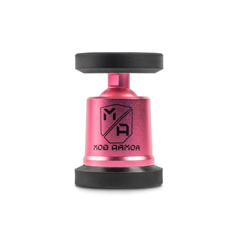 Mob Armor Cell Phone Mount, Mobnetic Maxx, Magnetic Adjustable Up to 25 Degrees Tilt and 360 Degrees Rotating – MOBN-MX-PNK