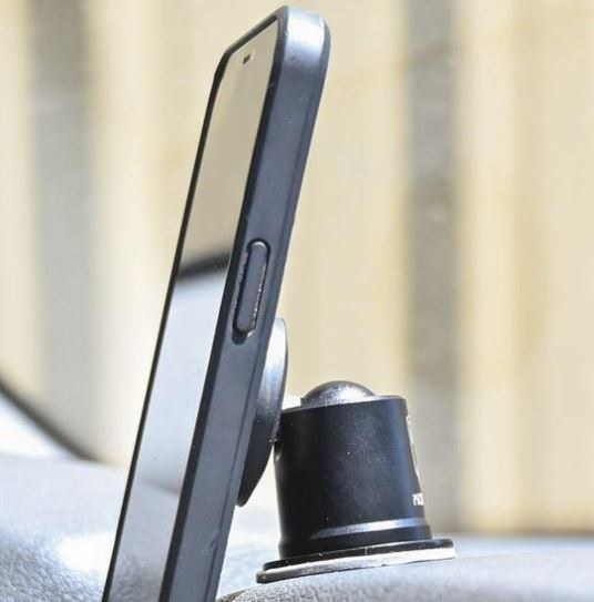 Mob Armor Cell Phone Mount, Mobnetic Stixx, Magnetic Adjustable Up to 25 Degrees Tilt and 360 Degrees Rotating – MOBN-STX-BLK