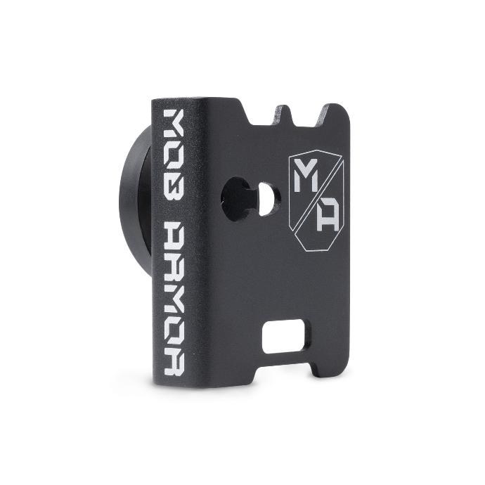 Mob Armor Hand Held Radio Mount, Rad Mount, Universal Clip Mount, Magnetic Mount, Powder Coated, Black, 5052 Billet Aluminum – MOB-RAD-HH