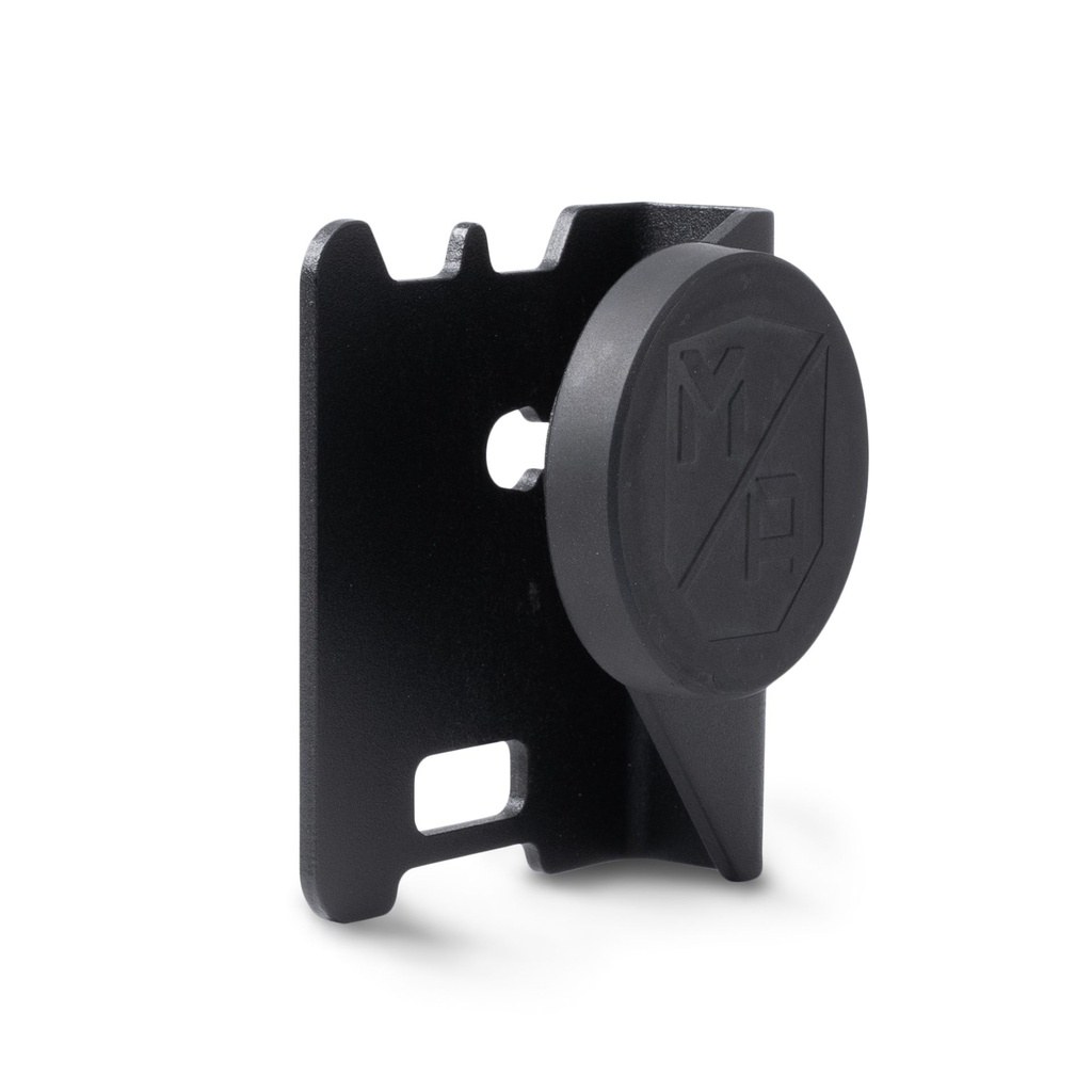 Mob Armor Hand Held Radio Mount, Rad Mount, Universal Clip Mount, Magnetic Mount, Powder Coated, Black, 5052 Billet Aluminum – MOB-RAD-HH