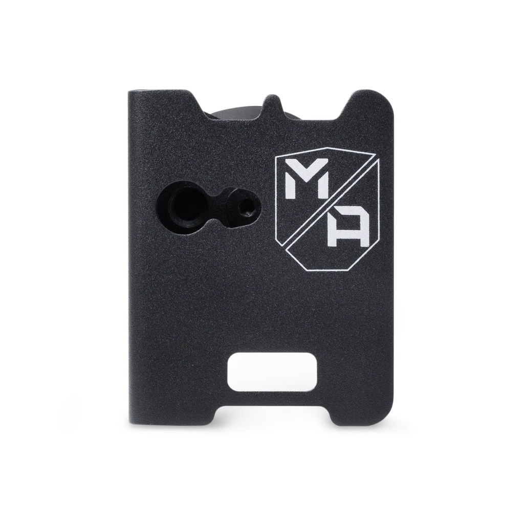 Mob Armor Hand Held Radio Mount, Rad Mount, Universal Clip Mount, Magnetic Mount, Powder Coated, Black, 5052 Billet Aluminum – MOB-RAD-HH