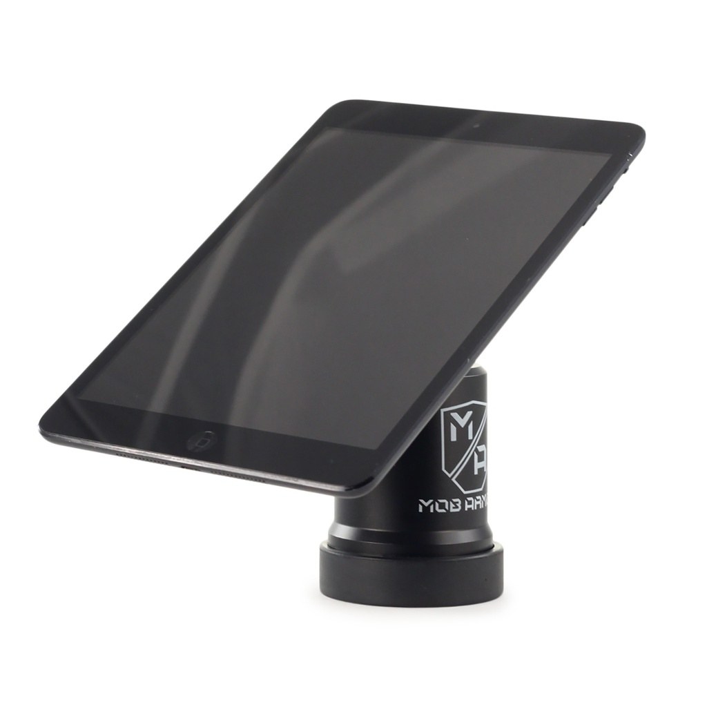 Mob Armor Tablet Mount, Tabnetic Maxx, Mounts Larger Tablets Using Included Metal Mounting Disc/ 360 Degree Rotation and 180 Degree Tilt – TABN-MX-BLK