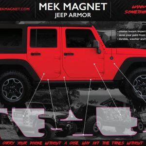 Mek Magnet Point of Purchase Display, Body Protector Kit Display, 16 Inch X 20 Inch, Wall Mounted/ Tabletop Installed – MEK-DISP