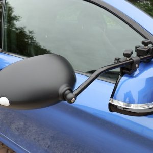 Milenco Exterior Towing Mirror, Aero 3, Clip-On, Non-Extendable, Manual, Without Turn Signal Indicator, Without Heated Glass, Non-Folding – MIL-2899