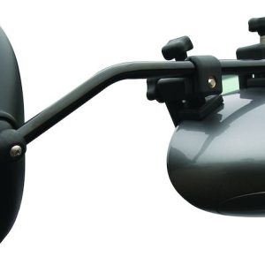 Milenco Exterior Towing Mirror, Grand Aero 3, Clip-On, Non-Extendable, Manual, Without Turn Signal Indicator, Without Heated Glass – MIL-2912