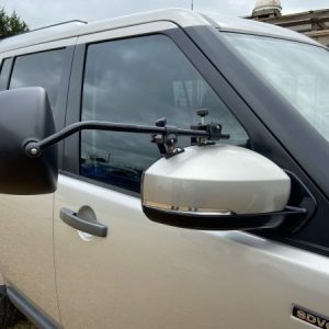 Milenco Exterior Towing Mirror, Aero Platinum, Clip-On, Non-Extendable, Manual, Without Turn Signal Indicator, Without Heated Glass – MIL-6613