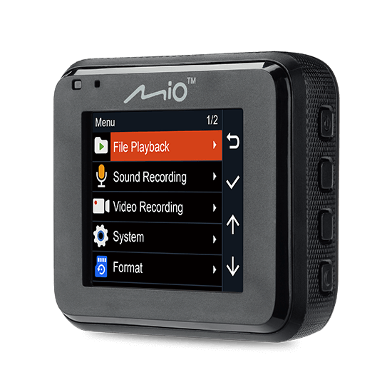 Mio Dash Camera, Mivue ™ C320, 130 Degree View Angle Lens, 1920 X 1080 at 30FPS Full HD Resolution, MP4, Cmos Imaging Sensor – 5415N5300052