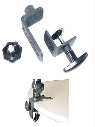 Mobotron Laptop Mount Base, Mounts to Mobotron Part Numbers MS-426 and MS-526 Laptop Mount, Clamp-On Design – CC-105