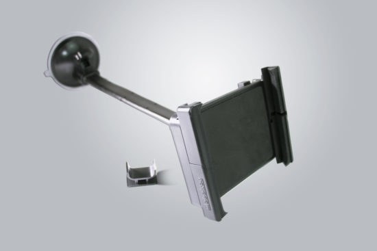 Mobotron Tablet Mount, Windshield Mount and Universal Adjustable Holder for Full-Range Tablets and Large Smart Phones – WM-400V